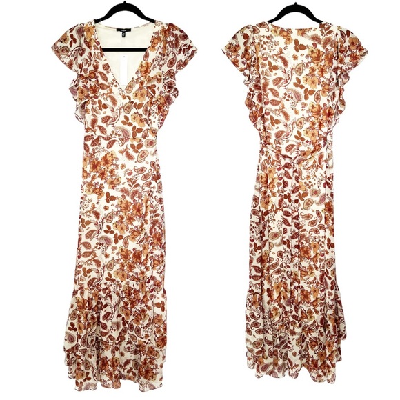 Drew NWT Vintage Garden Tie Maxi Dress - Picture 2 of 7